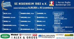Team SCN beim RC Luxemburg
